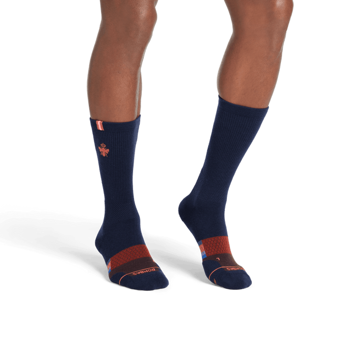 Men's Merino Wool Blend Run Calf Sock 3-Pack