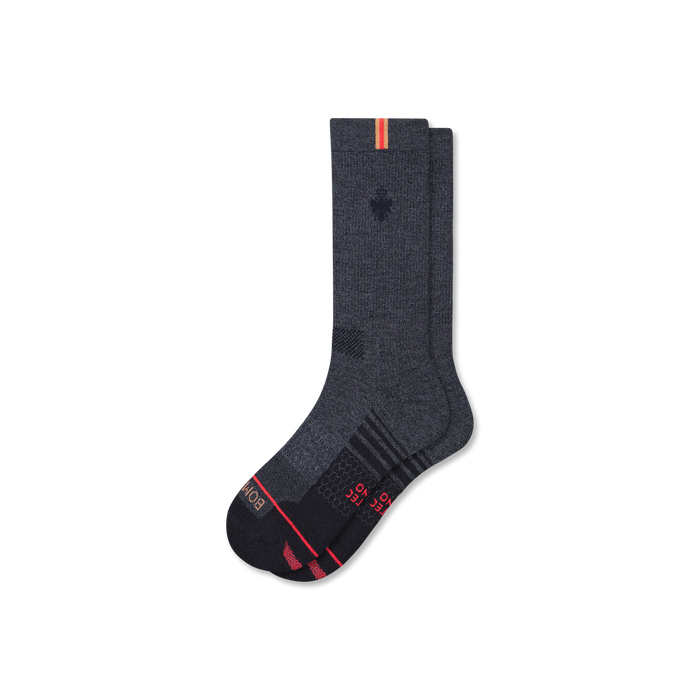 Men's Merino Wool Blend Run Calf Socks