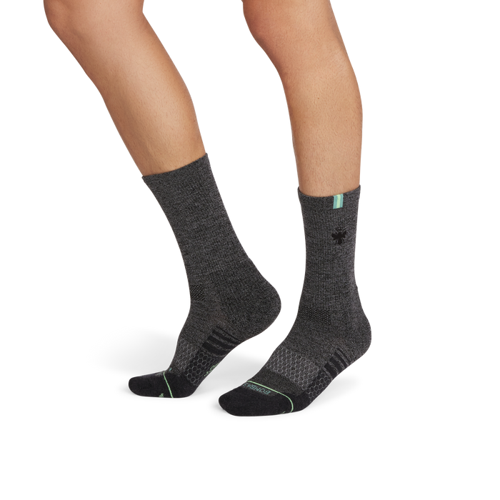 Men's Merino Wool Blend Run Calf Socks