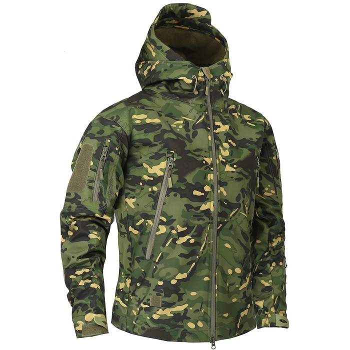 Men's Military Camouflage Fleece Jacket Army Tactical Clothing - BlueArtDecor