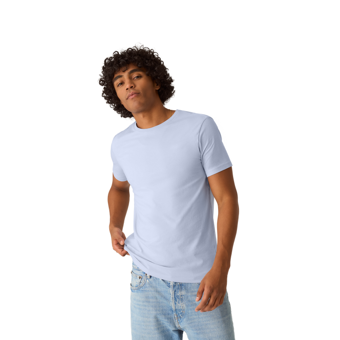 Men's Pima Cotton Slim Crew Neck T-Shirt