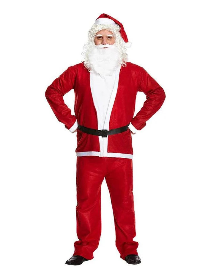 Men's Santa 5 Pcs Costume - thefancydress.co.uk
