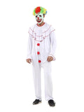 Men's Scary Clown Jumsuit Costume - thefancydress.co.uk
