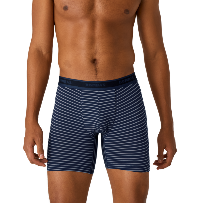Men's Soft Flex Boxer Brief 6" 6-Pack