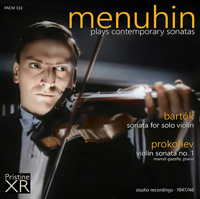 MENUHIN Contemporary Violin Sonatas: Bartók, Prokofiev (1947/48) - PACM132 - CD