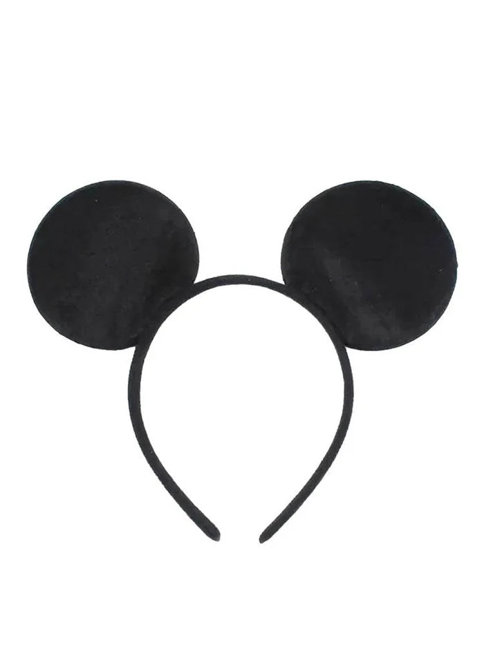 Micky Mouse Ears Headband - thefancydress.co.uk