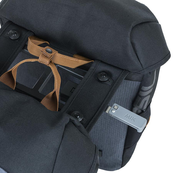 Basil, Miles MIK, Pannier, 34L, Black