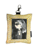 Mini Audrey Girl with a Pearl Earring Bag Charm