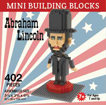 Mini Building Block Abraham Lincoln