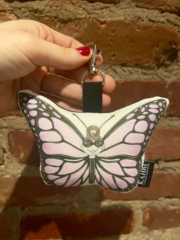 Mini Butterfly Bag Charm