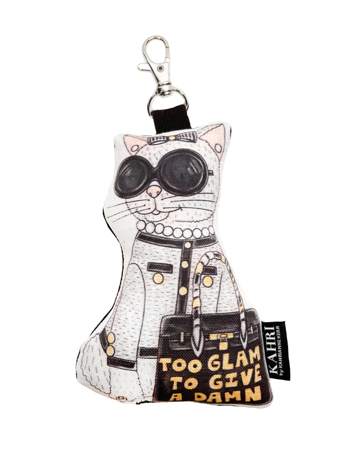 Mini Glam Cat Bag Charm