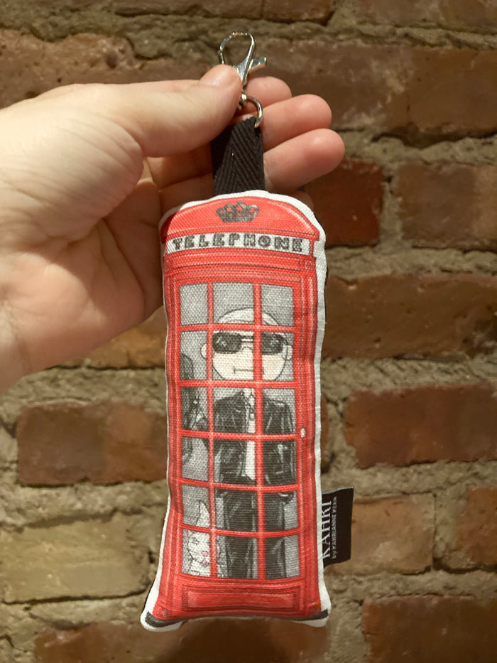 Mini London Phone Booth Bag Charm