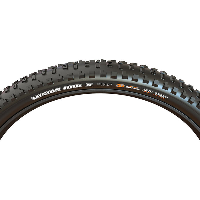 Maxxis, Minion DHR2, Mountain Tire, 26''x2.30, Folding, Tubeless Ready, 3C Maxx Terra, EXO, 60TPI, Black