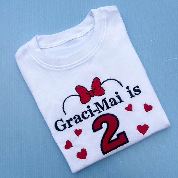 Minnie Mouse Birthday Design