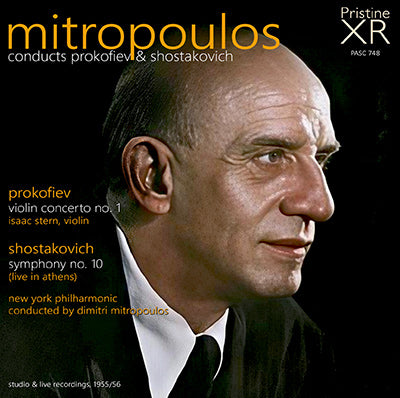 MITROPOULOS conducts Shostakovich & Prokofiev (1955/56) - PASC748 - CD