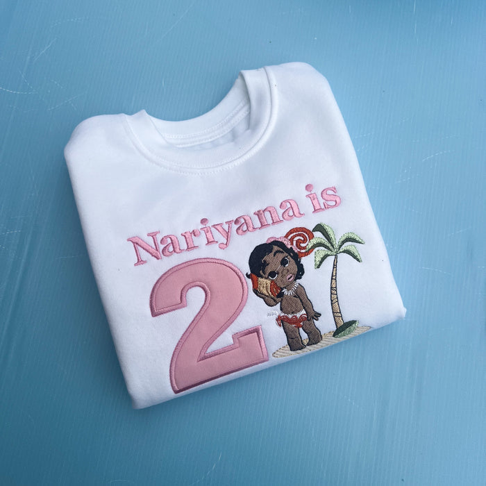 Moana Inspired Sweatshirt