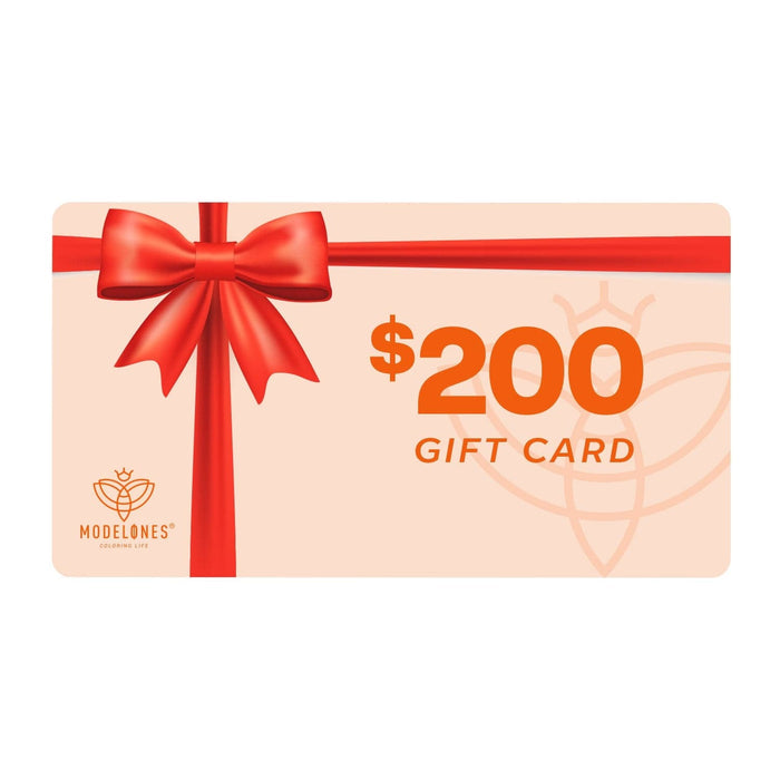 Modelones $200 Gift Card Gift Card MODELONES.com # $200.00