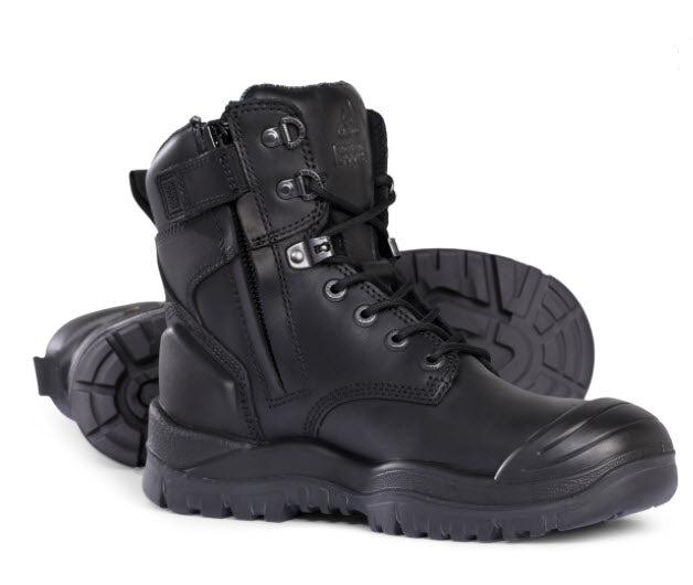 Mongrel 561 High Leg Zipsider Scuff Cap Safety Boot