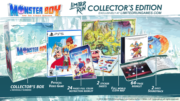 Monster Boy and the Cursed Kingdom Collector's Edition (PS5)