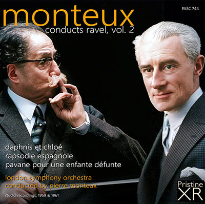 MONTEUX conducts Ravel, Vol. 2 (stereo, 1959/61) - PASC744