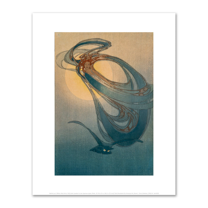 Bertha Lum, Mother West Wind, 1920, Terra Foundation for American Art. Fine Art Prints in various sizes by Museums.Co