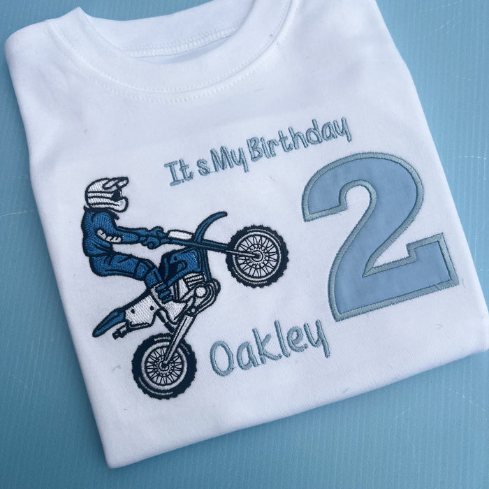 Motorcross Birthday Design