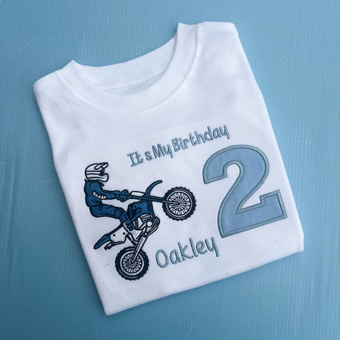 Motorcross Birthday Design