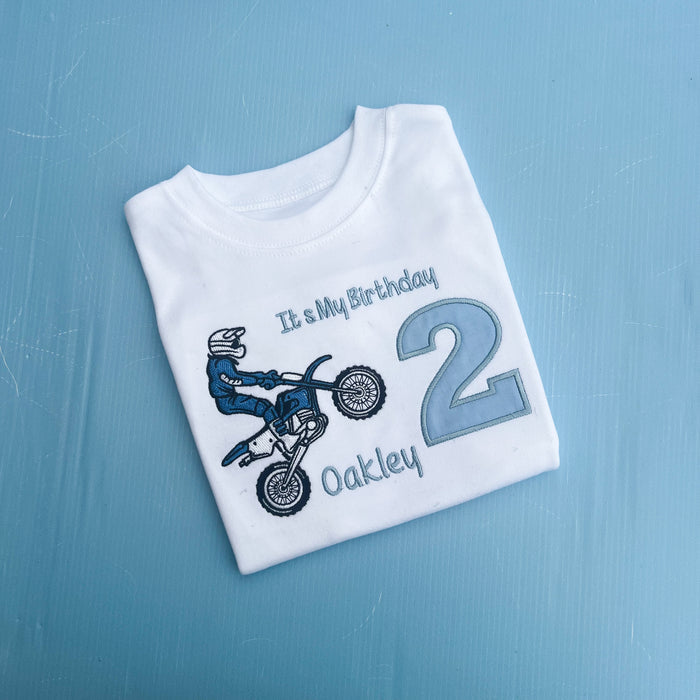 Motorcross Birthday Design
