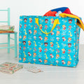 musical animals jumbo storage laundry bag for toys clothes bedding and playroom organisation