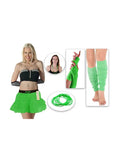 Neon Women's 80s 5Pcs Set - thefancydress.co.uk
