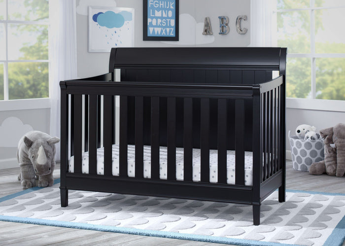 Delta Children Ebony (0011) New Haven 4-in-1 Crib