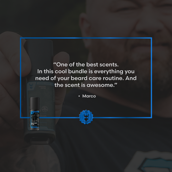 Night Liquid Beard Oil - Mountain, image 4. The Beard Struggle