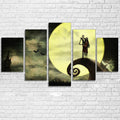 Nightmare Before Christmas Wall Art Decor Canvas Printing - BlueArtDecor