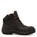 Oliver 34660 Ankle Boot Zip/lace Up Bump Cap