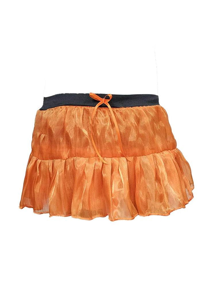 Orange Ladies Satin Tutu Skirts
thefancydress