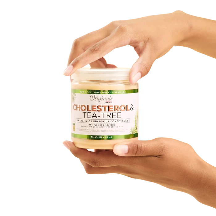 Originals by Africa's Best Cholesterol & Tea Tree Oil Leave-In or Rinse-Out Conditioner 15oz