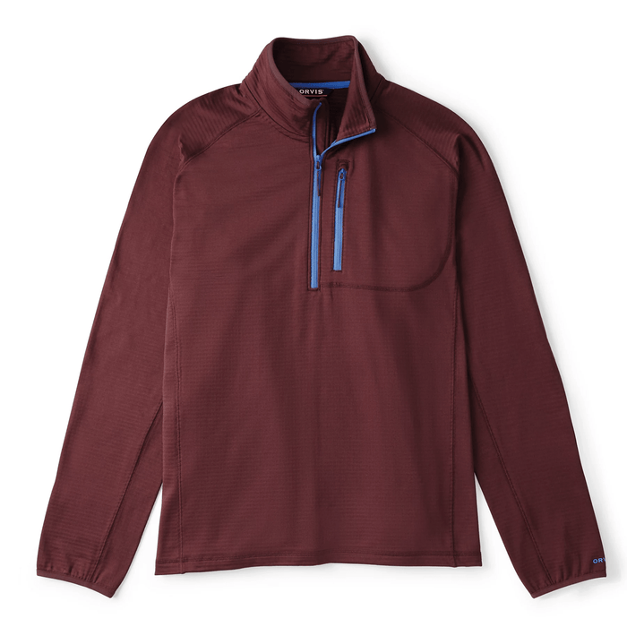 Orvis Men's Horseshoe Hills Quarter Zip Orvis Men's Pullovers Rivers and Glen Trading Co