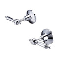 Oxford/Rochelle Lever Wall Mount Top Assembly Chrome (Taps only)