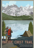 Pacific Crest Trail Retro Postcard (50 Qty.)