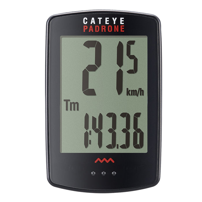 CatEye, Padrone, Cyclocomputer, Black