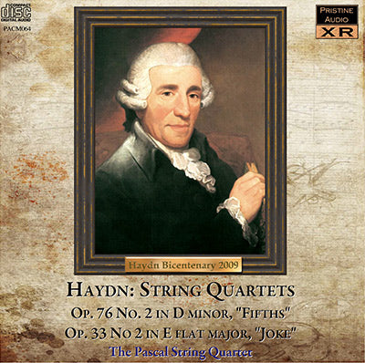 PASCAL QUARTET Haydn: "Joke" & "Fifths" Quartets (1948) - PACM064 - CD