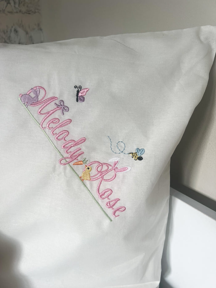 Pastel Spring Easter Pillowcase