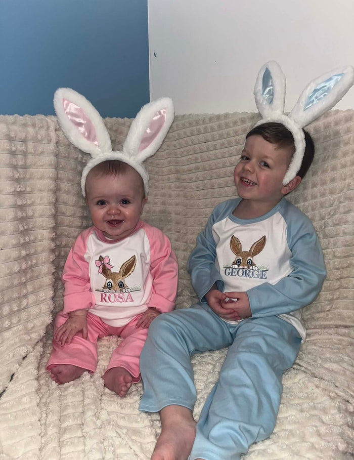 Peaking Bunny Easter Pyjamas
