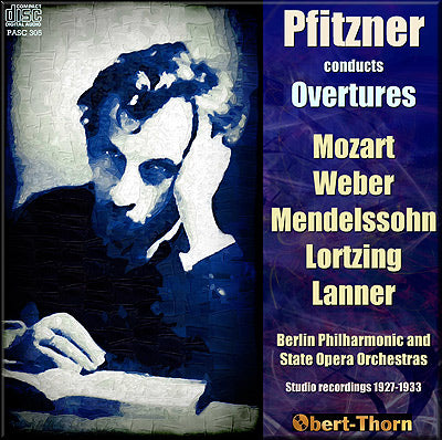 PFITZNER conducts Overtures (1927-33) - PASC305 - CD