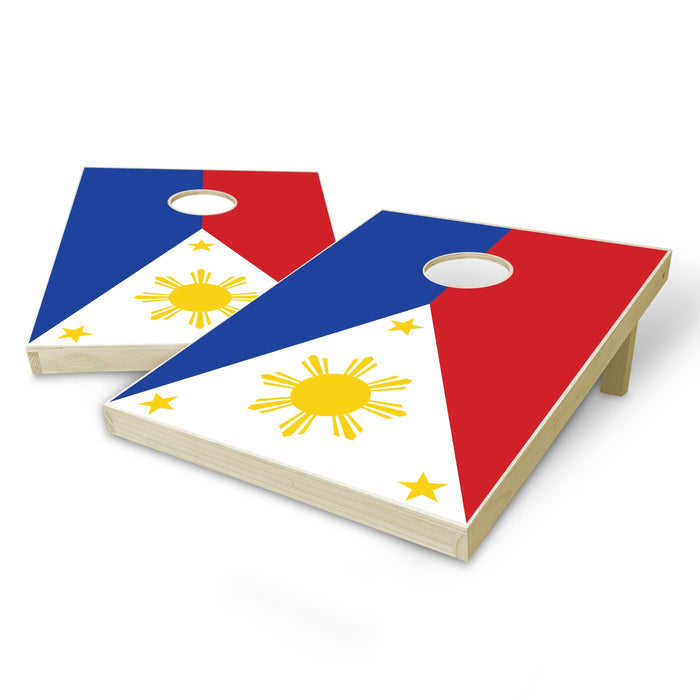 Phillippines Flag Tailgate Cornhole Set