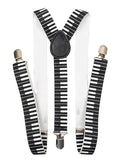Piano Printed Braces (2.5 cm) - thefancydress.co.uk