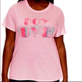 Pink Short Sleeve 'Boy Bye' Graphic Plus T-Shirt- Wild Time Fashion