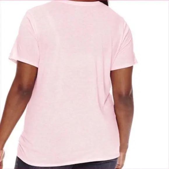 Pink Short Sleeve 'Boy Bye' Graphic Plus T-Shirt- Wild Time Fashion