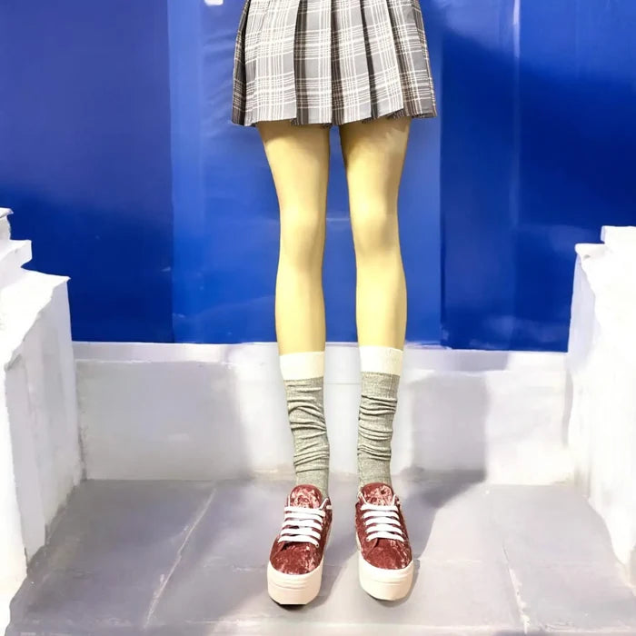 Pink Velvet Lace Up Kicks JC