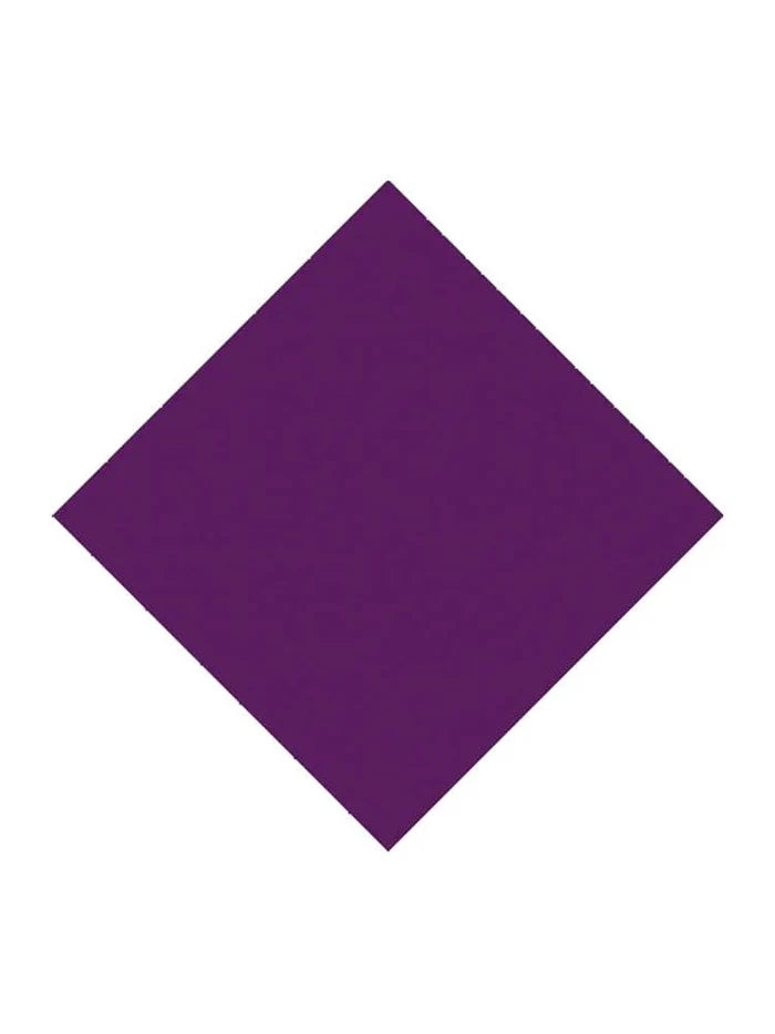 Plain Cotton Bandana – Versatile Headwear for All Occasions - thefancydress.co.uk